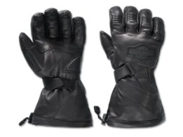 Harley-Davidson Leder Gauntlet Handschuhe Circuit II wasserdicht/ 98196-24VM