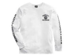 Harley-Davidson Skull Willie G Longsleeve weiß 99254-25VM