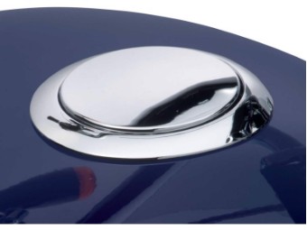 Bündiger Tankdeckel, FXBB & FXBR & FXBRS Modelle ab '18, Harley-Davidson, Chrom