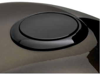 Bündiger Tankdeckel, FXBB & FXBR & FXBRS Modelle ab '18, Harley-Davidson, Schwarz