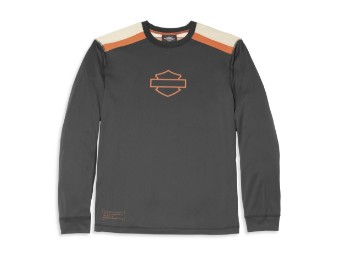 Langarmshirt, Performance, Coolcore(r) Technologie, Harley-Davidson, Schwarz