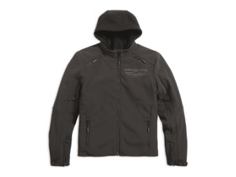 Funktionsjacke 3-in-1, Reflectiv Skull, Harley-Davidson, Schwarz/Grau