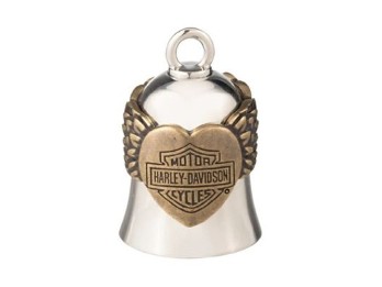 Harley-Davidson Ride Bell Campanella Heart Wings 34M00093