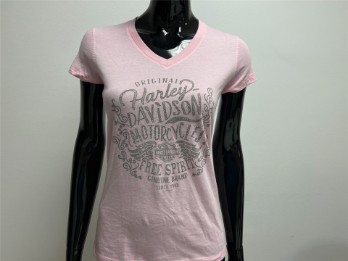 Harley-Davidson Gem T-Shirt Pink