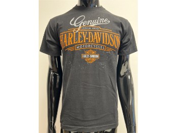 Harley-Davidson T-Shirt Genuine Bars Schwarz