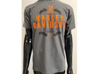 Harley-Davidson T-Shirt Simple Grau