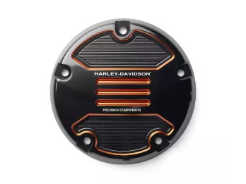 Adversary Kupplungs-Medaillon, Harley-Davidson, Schwarz/Orange