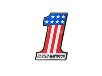 #1 Logo Decorative Medallion, Harley-Davidson