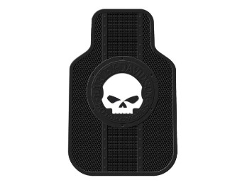 Harley-Davidson® Fußmatten Willie G Skull Universal-Fit Vorne 2er-Set Matten Gummifußmatten 1540