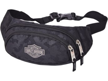 Harley-Davidson Gürteltasche Hip Pack Night Vision Schwarz