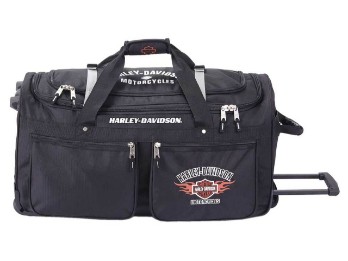 Reisetasche, Harley-Davidson, Schwarz