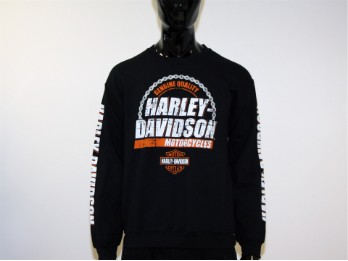 Harley-Davidson Sweatshirt Storyteller Schwarz