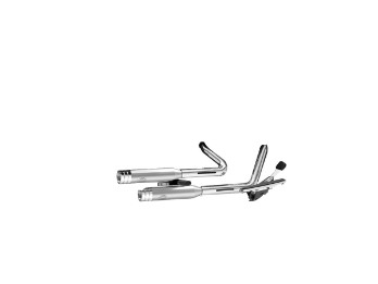 Dr. Jekill & Mr. Hyde Auspuff EP-140972 Shorty Satin Chrome Fat Boy 114cid  Bj2020