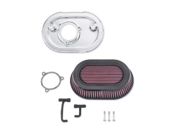 Luftfilter, Screamin' Eagle, Ventilator Extreme, Harley-Davidson, Chrom