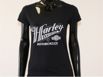 Harley-Davidson T-Shirt Quality Made Schwarz