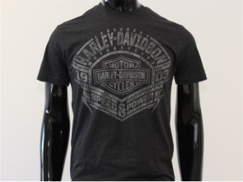 T-Shirt, Speed Legend, Harley-Davidson, Grau