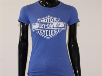 T-Shirt, Blue Reign, Harley-Davidson, Blau