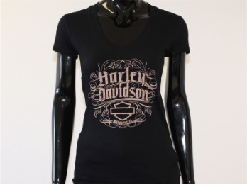 Harley-Davidson T-Shirt Grandiose Schwarz