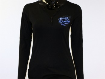 Harley-Davidson Longsleeve Unveil Schwarz