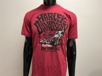 Harley-Davidson Track Burn T-Shirt Rot