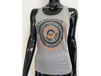 Harley-Davidson Damen Top Candidate Grau