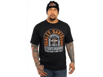 Harley-Davidson Fast Lane T-Shirt Schwarz