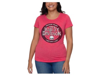 Harley-Davidson Dealer Shirts mit Backprint Lübeck Holstentor Rustib Badge 24997  XXL