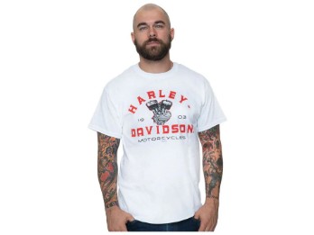 Harley-Davidson Dealer Shirt Men Helium Lübeck Holstentor