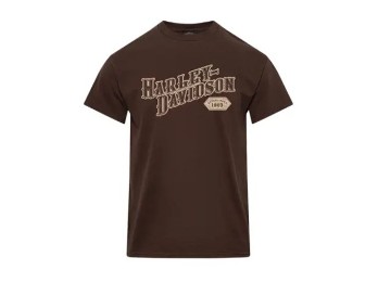 Harley-Davidson Cutter Dealer-Shirt mit Lübeck Holstentor Backprint 40294929