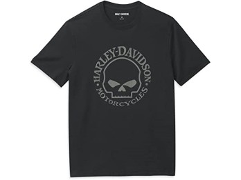 Harley-Davidson T-Shirt Willie G. Skull Schwarz