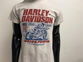 Harley-Davidson Inside Line T-Shirt Weiß