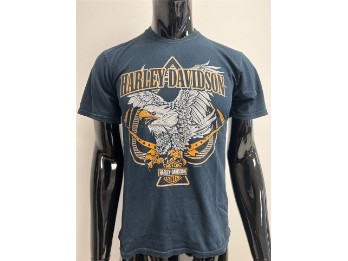 Harley-Davidson T-Shirt Sharp Dye Denim Blau