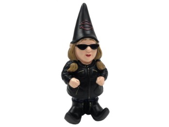 Harley-Davidson Gartenzwerg Biker Gnomette