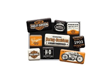 Harley-Davidson Magnet Set Milwaukee 9er 83133