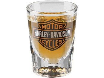 Harley-Davidson Schnapsglas Bar & Shield
