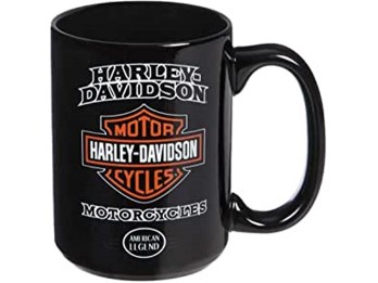 Tasse, American Legend, Harley-Davidson, schwarz