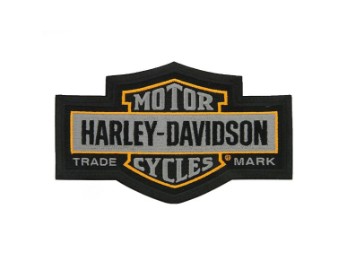 Harley-Davidson Patch zum Aufnähen Trademark Bar&Shield klein  179674  682608011499