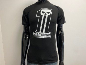 T-Shirt, Dark Trait, Harley-Davidson, Schwarz