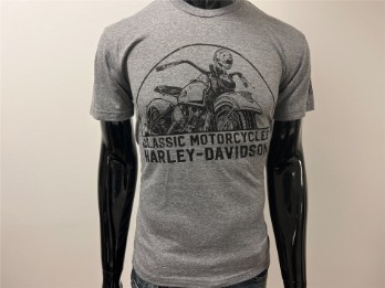 Harley-Davidson T-Shirt Tilted Grau