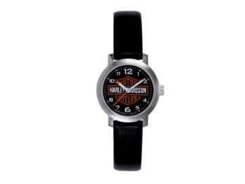 Armbanduhr, Seattle, Harley-Davidson, Schwarz/Silber/Orange