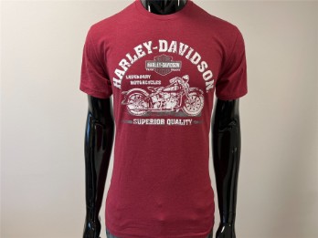 T-Shirt, Friction, Harley-Davidson, Rot
