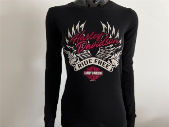 Harley-Davidson T-Shirt Dealershirt Wings Vibe 