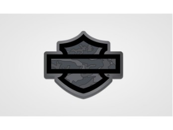 Harley-Davidson® Bar&Shield "Camo B & S" 1,5" Anstecker Pin 682608016180