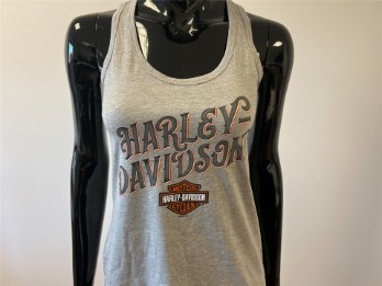 Harley-Davidson Top Textured Grau