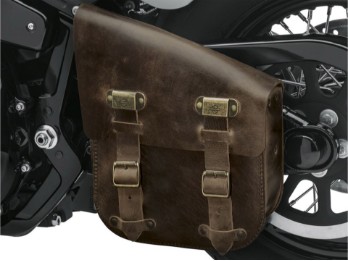 Schwingentasche, Single-Sided, Distressed, Harley-Davidson, Braun