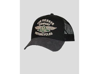 Rokker Wings Trukker Cap One Size Black/Grey 914301