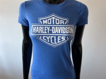 Harley-Davidson T-Shirt Blue Reign Blau