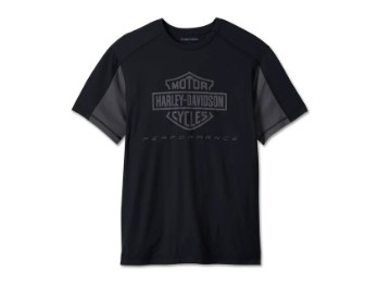 Harley-Davidson Factory Performance T-Shirt Schwarz
