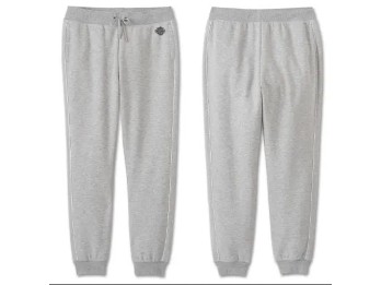 Classic Bar & Shield Jogginghose - Light Grey Heather