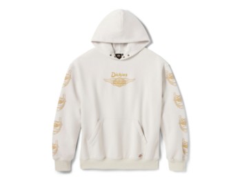 Harley-Davidson Dickies x H-D Winged Horseshoe Oversized Pullover-Hoodie - Bone 96091-26VX
